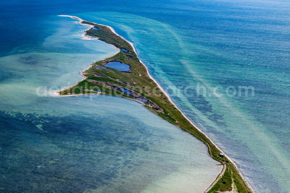 Aerial image Fehmarn - Fehmarn Krummsteert-Sulsdorfer Wiek is located in the southwest of the island of Fehmarn. It is open to visitors and in use since 1916