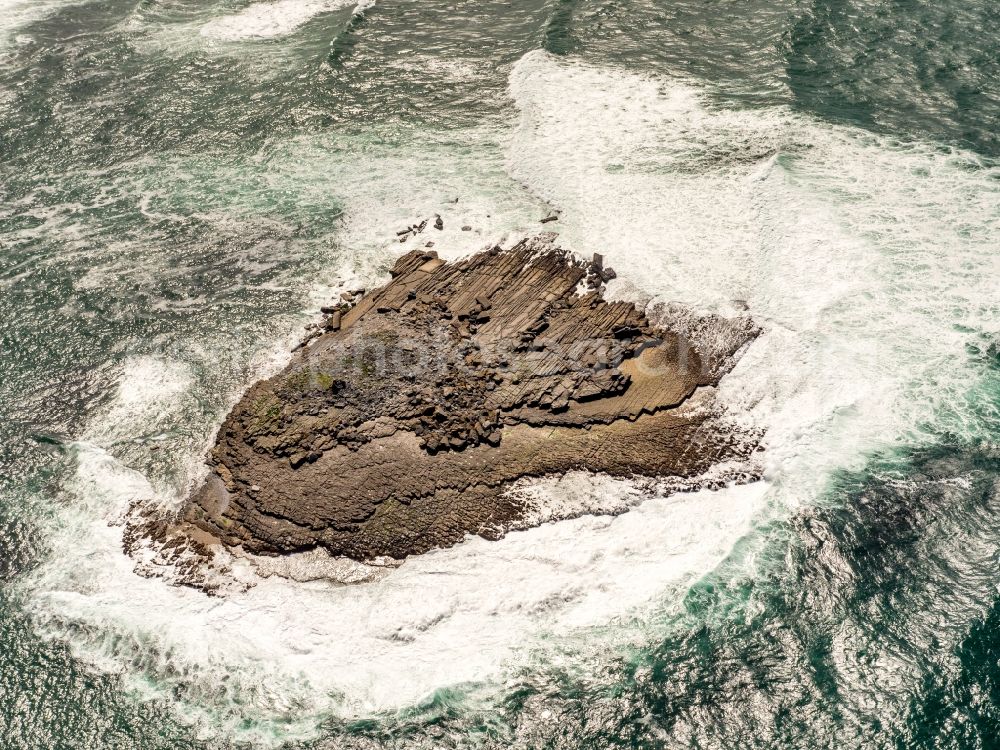 Doolin from above - Plateau in the water North Atlantic Ocean in Doolin in Clare, Ireland