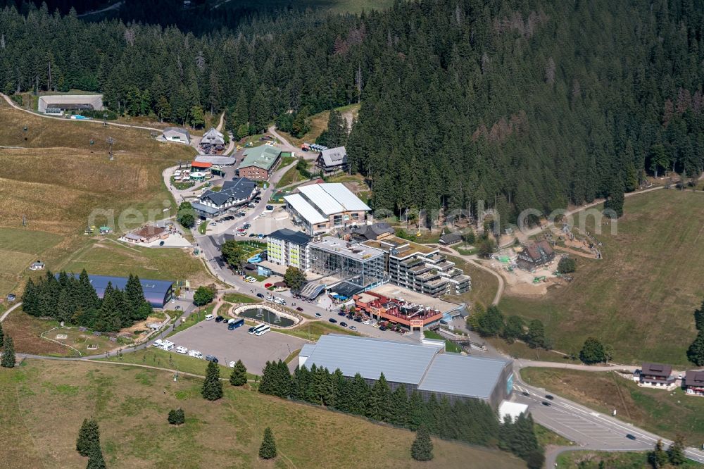 Feldberg (Schwarzwald) from above - Holiday plant of the park on Feldberger Hof in Feldberg (Schwarzwald) in the state Baden-Wurttemberg, Germany