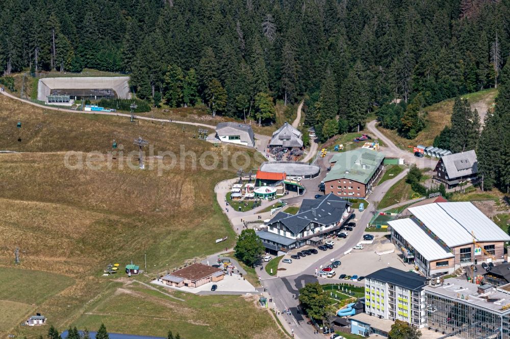 Feldberg (Schwarzwald) from the bird's eye view: Holiday plant of the park on Feldberger Hof in Feldberg (Schwarzwald) in the state Baden-Wurttemberg, Germany