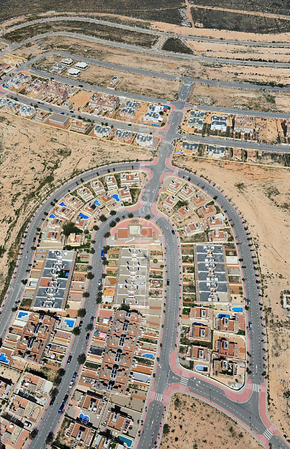 Aerial image Casa Pelada - Holiday homes in Casa Pelada vacancy in the region of Murcia in Spain