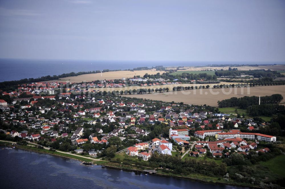 Aerial photograph Rerik - Rerik / Mecklenburg Vorpommern Blick auf das Feriendorf der AWO SANO gGmbH am Haffwinkel 18 in 18230 Ostseebad Rerik. View of the Village of AWO SANO gGmbH on Haffwinkel in Rerik.