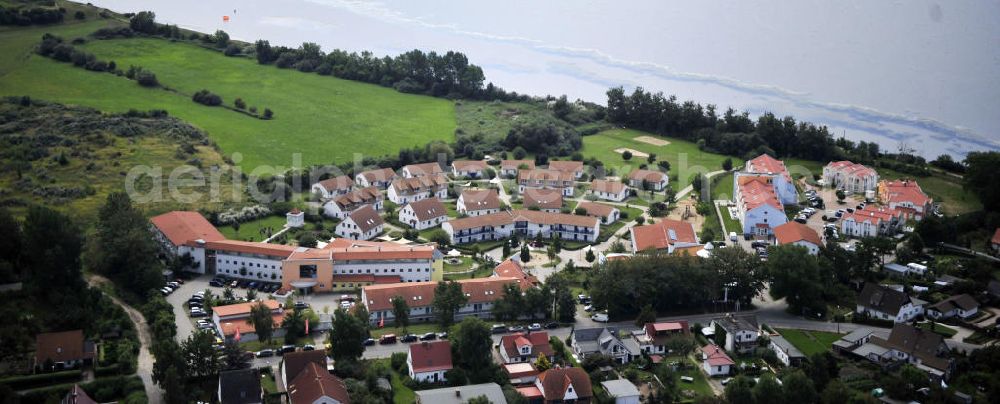 Aerial photograph Rerik - Rerik / Mecklenburg Vorpommern Blick auf das Feriendorf der AWO SANO gGmbH am Haffwinkel 18 in 18230 Ostseebad Rerik. View of the Village of AWO SANO gGmbH on Haffwinkel in Rerik.