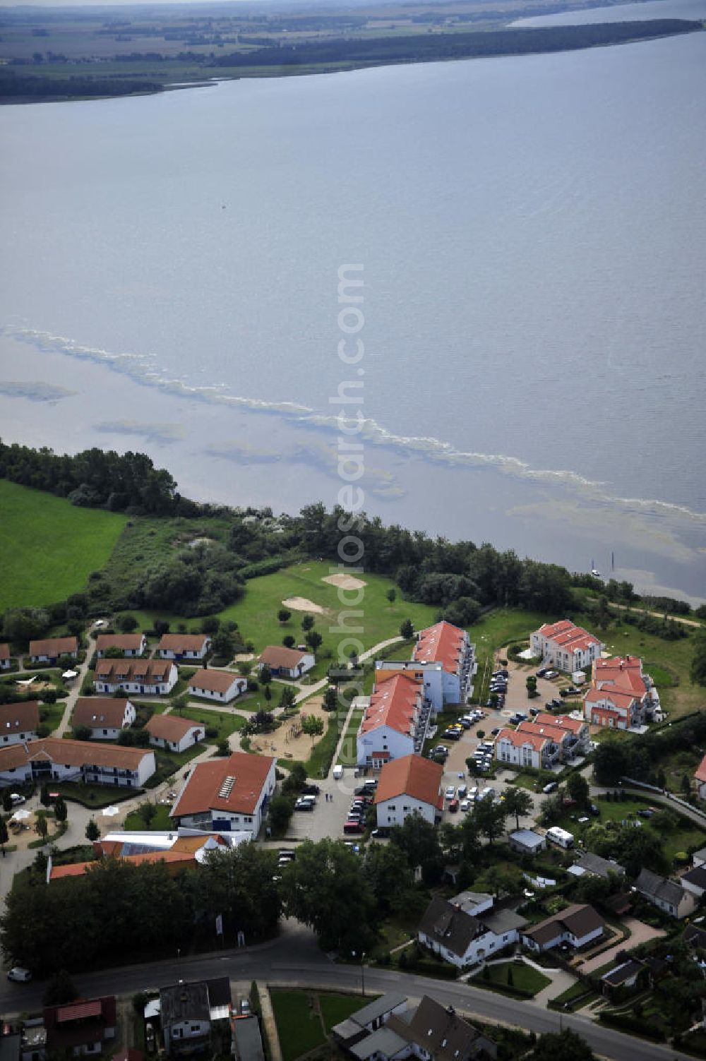 Aerial image Rerik - Rerik / Mecklenburg Vorpommern Blick auf das Feriendorf der AWO SANO gGmbH am Haffwinkel 18 in 18230 Ostseebad Rerik. View of the Village of AWO SANO gGmbH on Haffwinkel in Rerik.