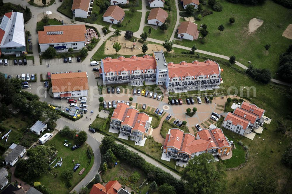 Aerial photograph Rerik - Rerik / Mecklenburg Vorpommern Blick auf das Feriendorf der AWO SANO gGmbH am Haffwinkel 18 in 18230 Ostseebad Rerik. View of the Village of AWO SANO gGmbH on Haffwinkel in Rerik.