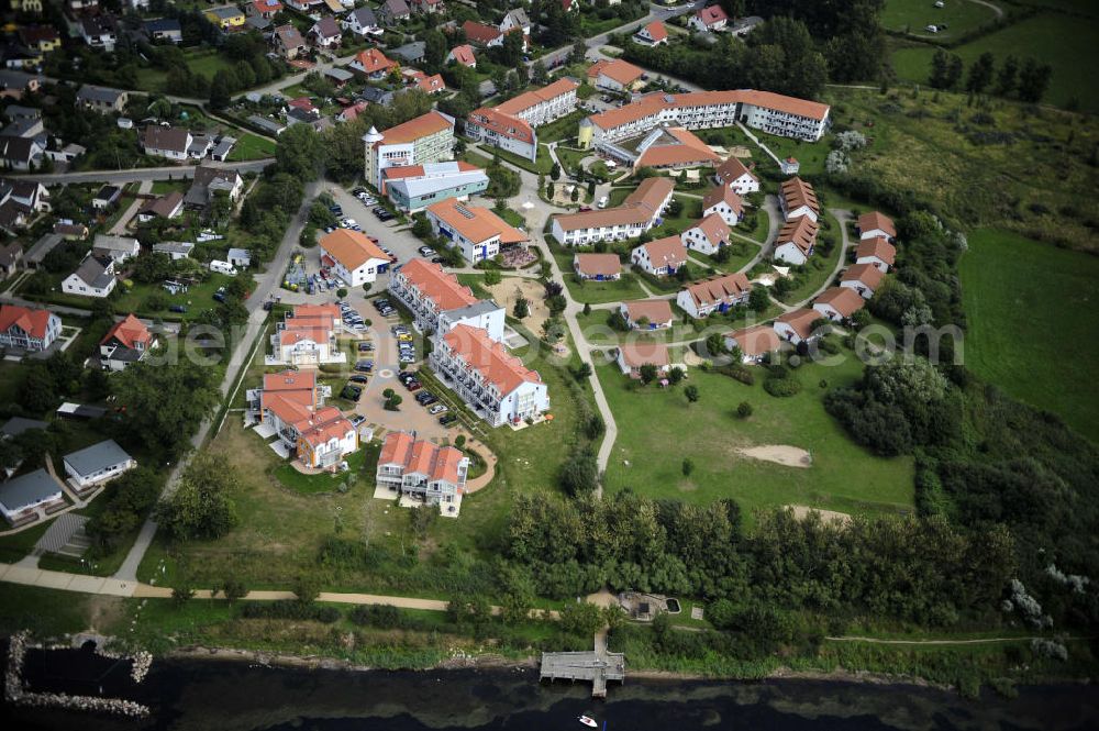 Rerik from the bird's eye view: Rerik / Mecklenburg Vorpommern Blick auf das Feriendorf der AWO SANO gGmbH am Haffwinkel 18 in 18230 Ostseebad Rerik. View of the Village of AWO SANO gGmbH on Haffwinkel in Rerik.