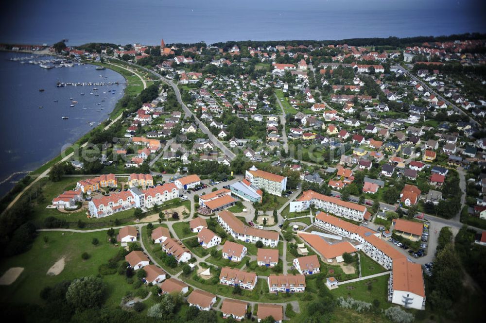 Aerial photograph Rerik - Rerik / Mecklenburg Vorpommern Blick auf das Feriendorf der AWO SANO gGmbH am Haffwinkel 18 in 18230 Ostseebad Rerik. View of the Village of AWO SANO gGmbH on Haffwinkel in Rerik.