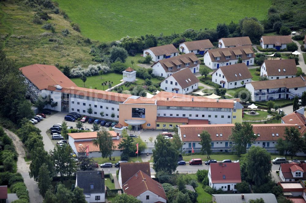 Rerik from the bird's eye view: Rerik / Mecklenburg Vorpommern Blick auf das Feriendorf der AWO SANO gGmbH am Haffwinkel 18 in 18230 Ostseebad Rerik. View of the Village of AWO SANO gGmbH on Haffwinkel in Rerik.