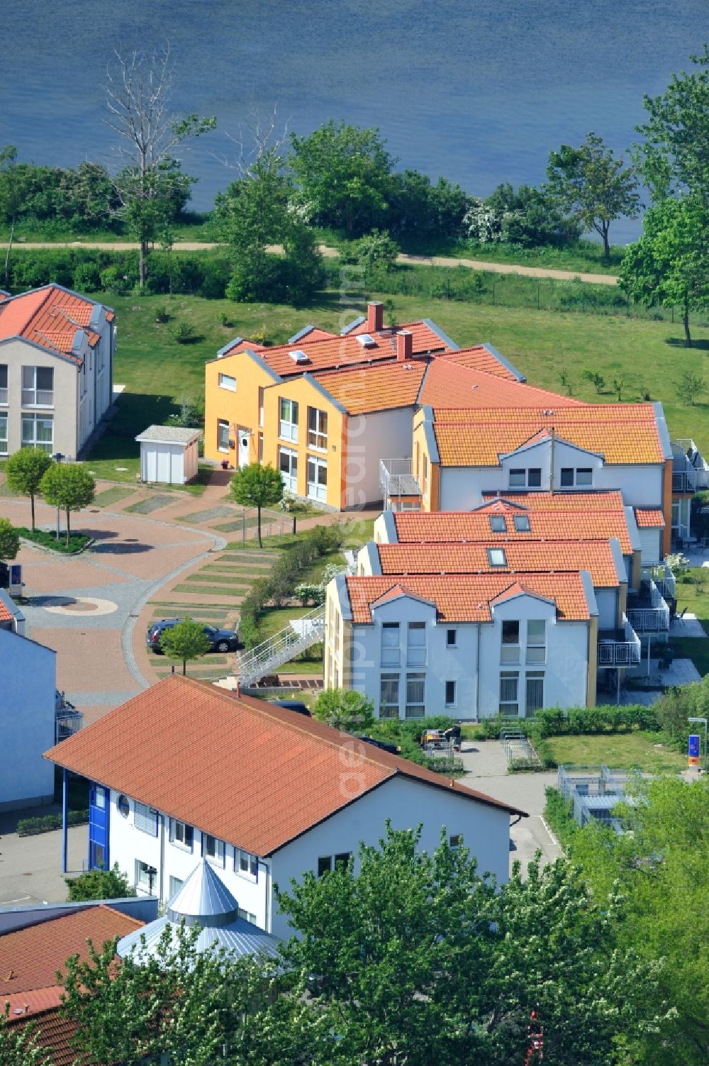 Rerik from above - View of the Village of AWO SANO gGmbH on Haffwinkel in Rerik