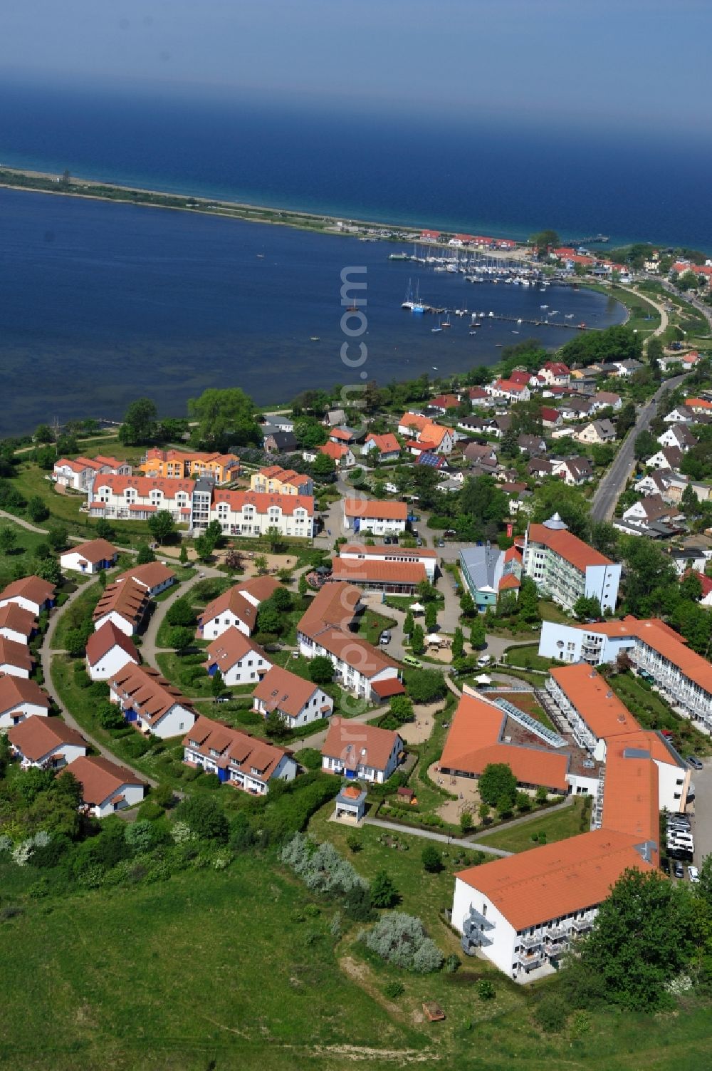 Aerial photograph Rerik - View of the Village of AWO SANO gGmbH on Haffwinkel in Rerik