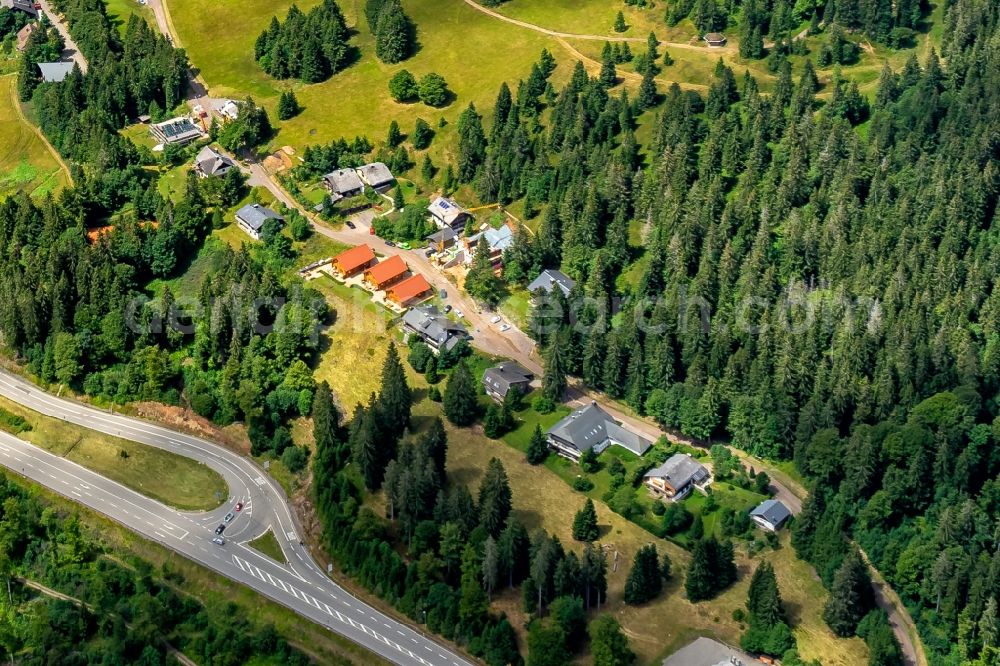 Aerial photograph Feldberg (Schwarzwald) - Holiday house plant of the park in Feldberg (Schwarzwald) in the state Baden-Wurttemberg, Germany