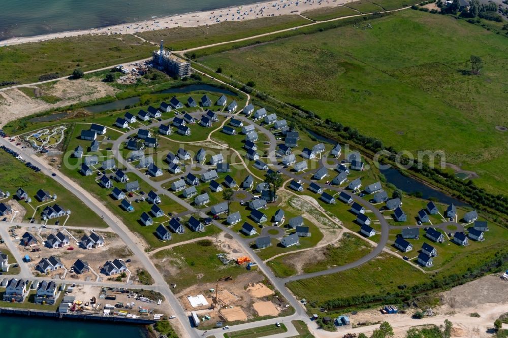 Aerial image Kappeln - Holiday house plant of the park Ferienpark on Skipper Ring in Kappeln in the state Schleswig-Holstein, Germany