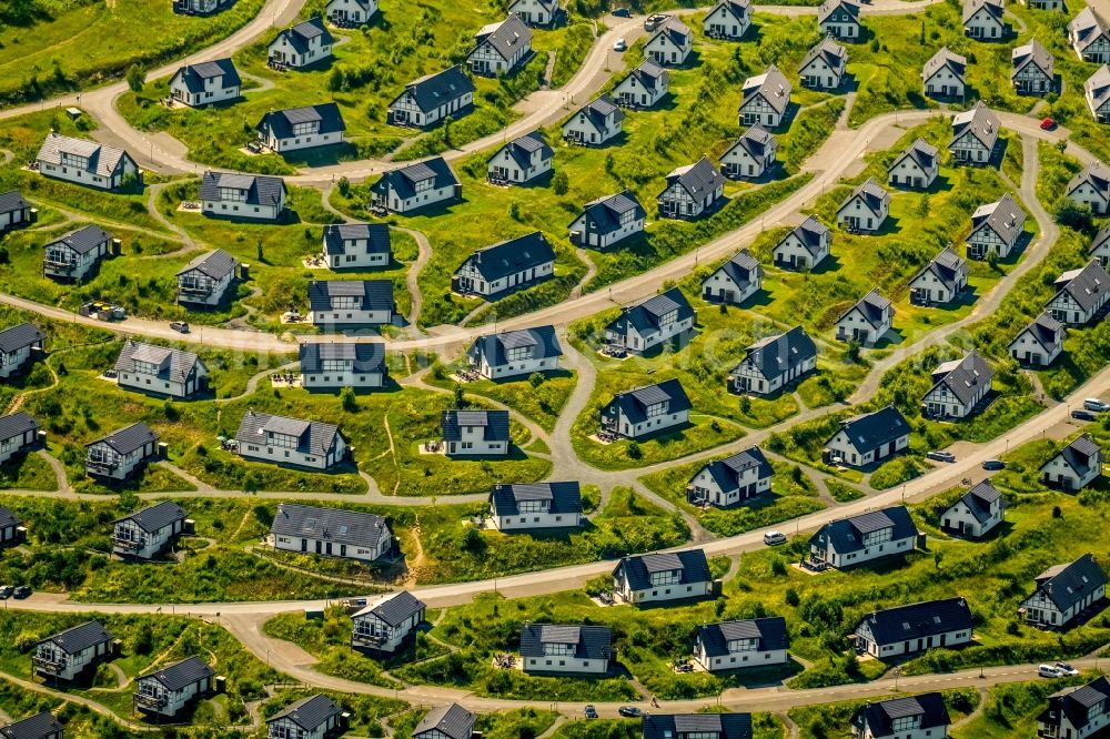 Winterberg from the bird's eye view: Holiday house plant of the park Landal Winterberg In of Buere in Winterberg in the state North Rhine-Westphalia, Germany