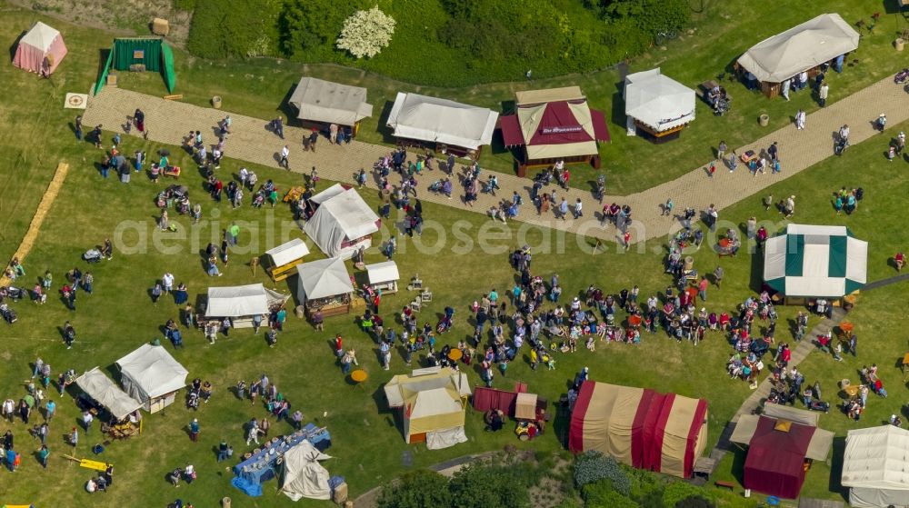 Aerial photograph Hamm - Holiday house plant of the park Maxipark in Hamm in the state North Rhine-Westphalia