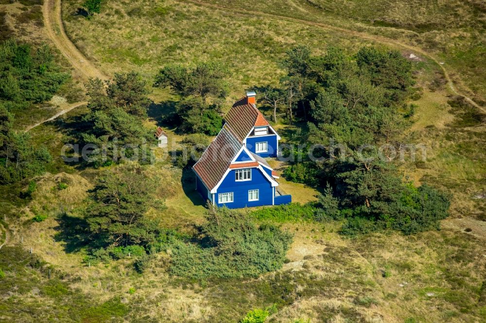 Aerial image Insel Hiddensee - Holiday house plant of the park in the district Vitte in Insel Hiddensee in the state Mecklenburg - Western Pomerania