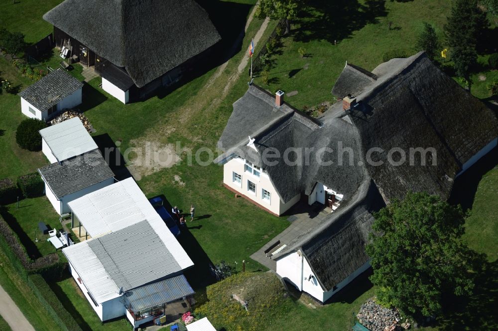 Ahrenshoop from above - Holiday house plant of the park in Ahrenshoop in the state Mecklenburg - Western Pomerania