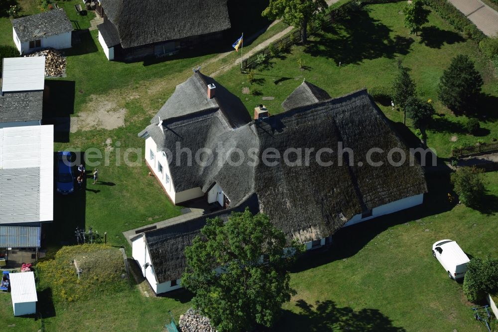 Ahrenshoop from the bird's eye view: Holiday house plant of the park in Ahrenshoop in the state Mecklenburg - Western Pomerania