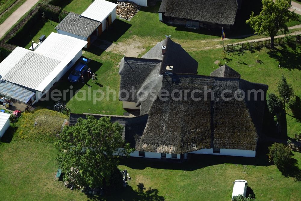 Aerial image Ahrenshoop - Holiday house plant of the park in Ahrenshoop in the state Mecklenburg - Western Pomerania