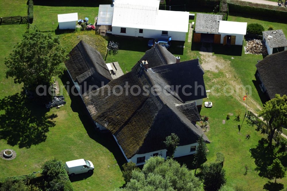 Aerial photograph Ahrenshoop - Holiday house plant of the park in Ahrenshoop in the state Mecklenburg - Western Pomerania