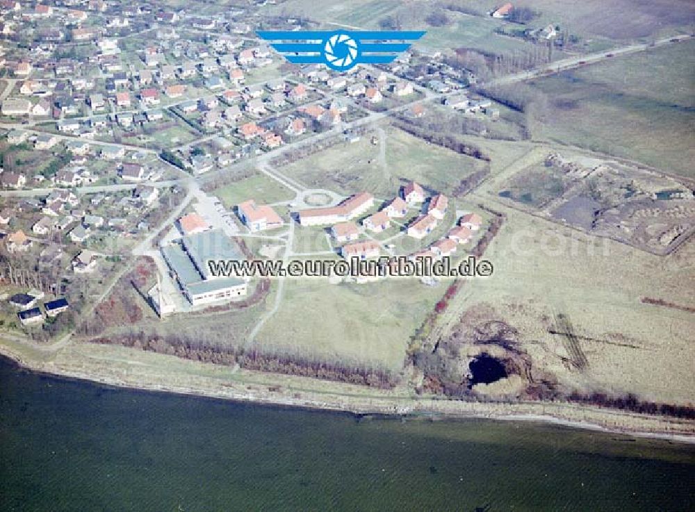 Rerik /Mecklenburg-Vorpommern from the bird's eye view: Ferienhotelsiedlung der AWO SANO GmbH , Haffwinkel 18 in 18230 Ostseebad Rerik. Tel.: 038296-720 / Fax.: 72129