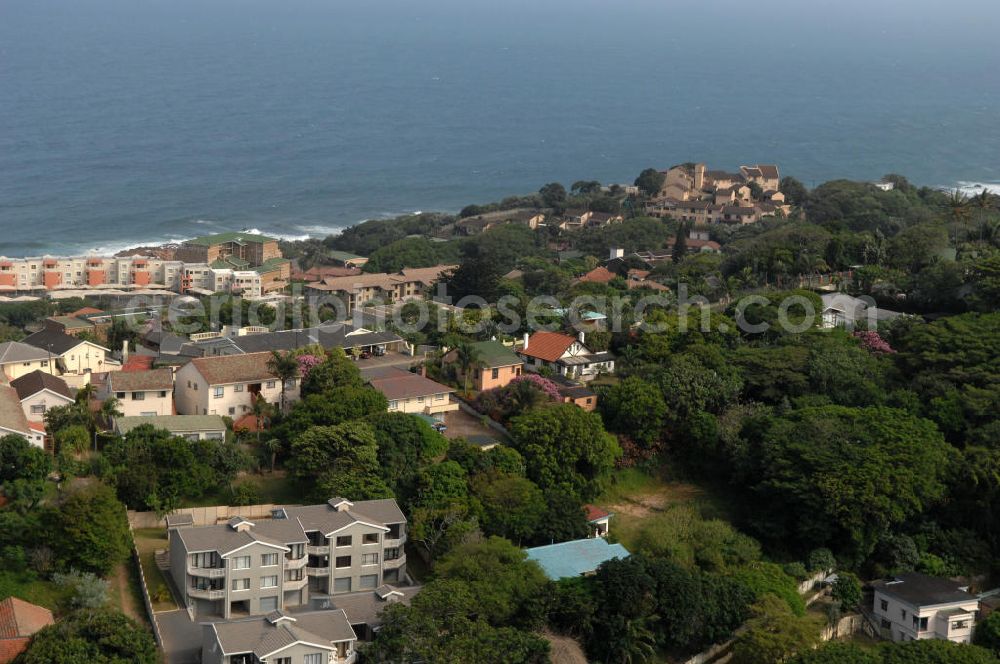 Aerial photograph MARGATE - Holiday homes and apartments in Margate, South Africa. Margate is a seaside resort southwest of Port Shepstone