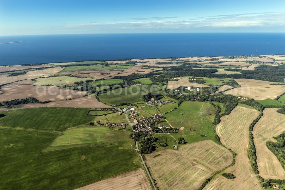 Aerial image Sagard - Holidaypark island Ruegen in the district Neddesitz in Sagard in the state Mecklenburg - Western Pomerania