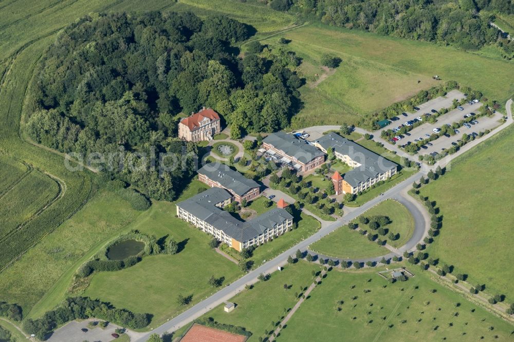 Sagard from above - Holidaypark island Ruegen in the district Neddesitz in Sagard in the state Mecklenburg - Western Pomerania