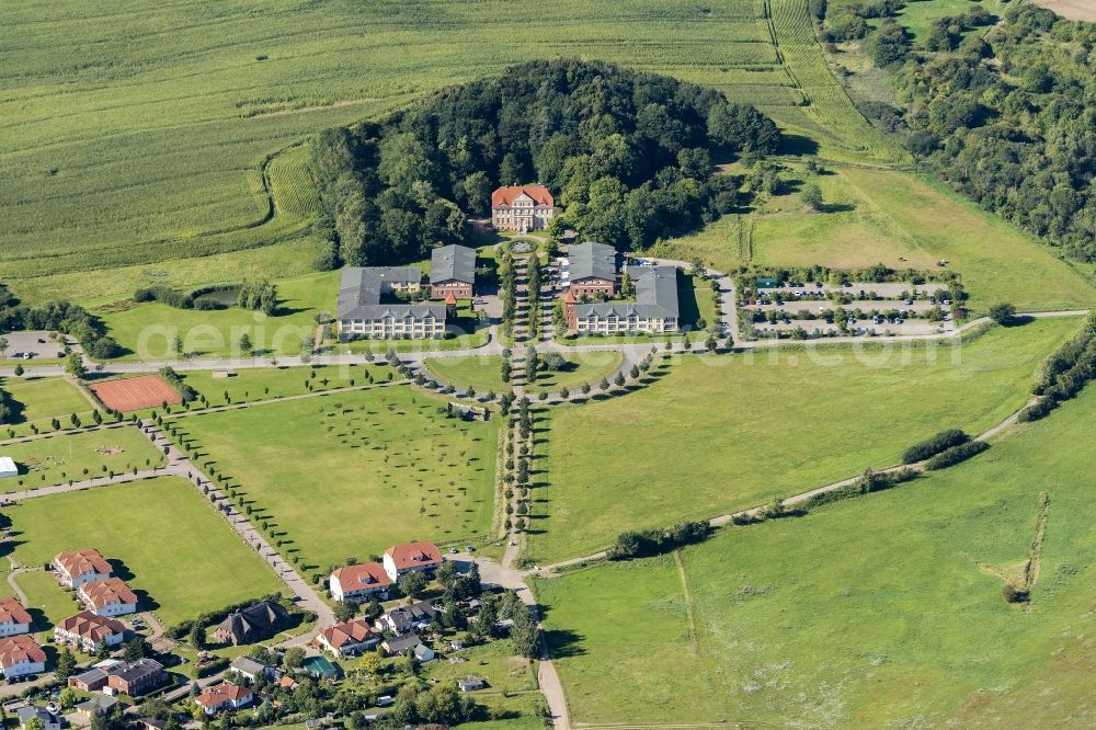 Aerial image Sagard - Holidaypark island Ruegen in the district Neddesitz in Sagard in the state Mecklenburg - Western Pomerania