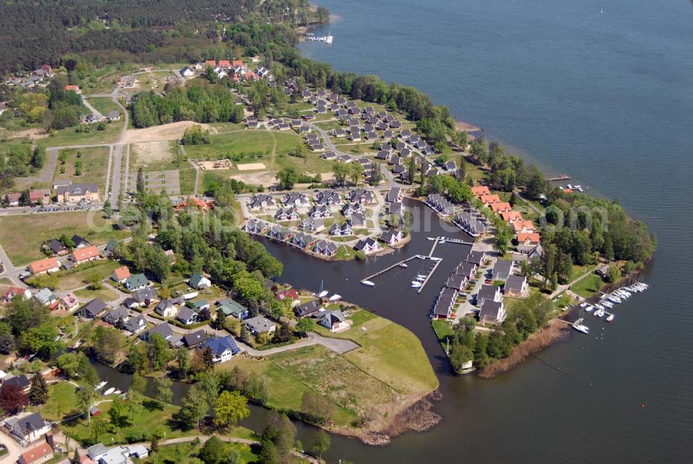 Aerial Photograph Wendisch Rietz - Den Südlichen Teil Des ...