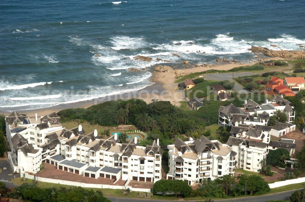 Aerial image UVONGO - Holiday flats in Ramsgate, a seaside resort at the coast of South Africa