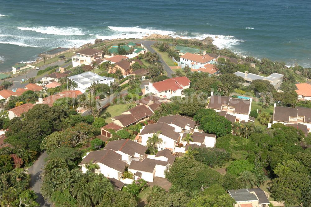 Aerial image RAMSGATE - Holiday flats and residental houses in Ramsgate, a seaside resort at the coast of South Africa