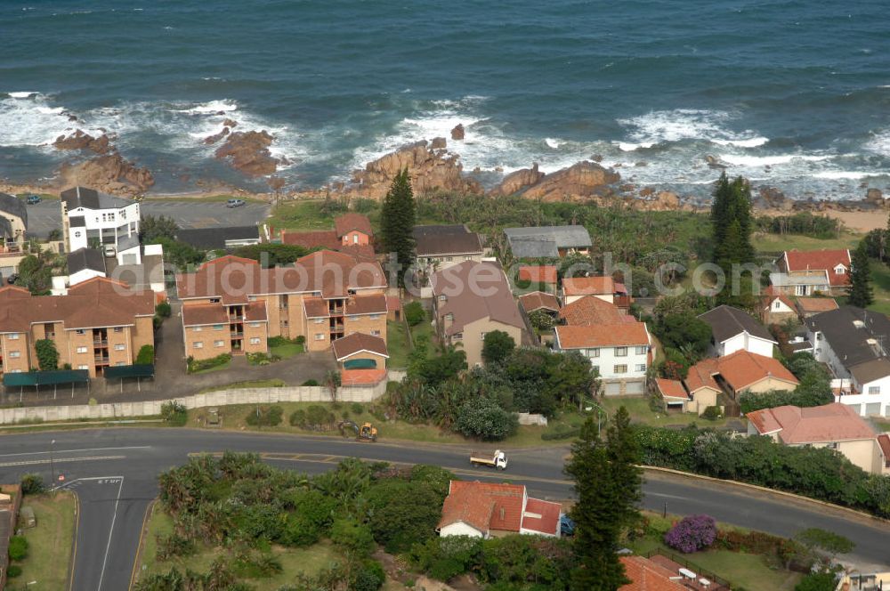 MARGATE from the bird's eye view: Holiday homes and apartments in Margate, South Africa. Margate is a seaside resort southwest of Port Shepstone