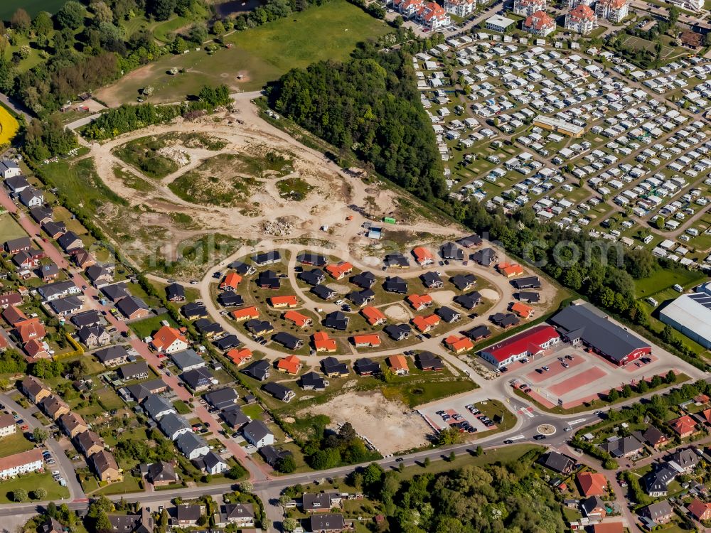 Großenbrode from above - Apartment Holiday Vital Resort in Grossenbrode in the state Schleswig-Holstein, Germany