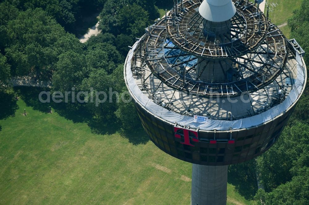 Köln from the bird's eye view: Television Tower Colonius in Cologne in the state North Rhine-Westphalia, Germany