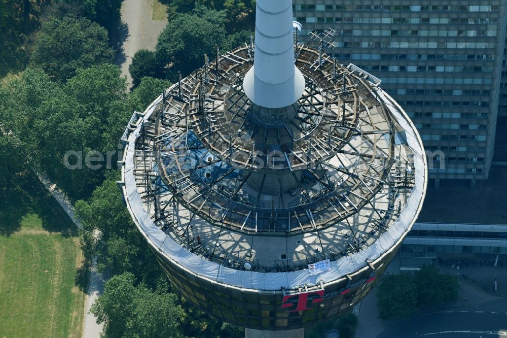 Köln from the bird's eye view: Television Tower Colonius in Cologne in the state North Rhine-Westphalia, Germany