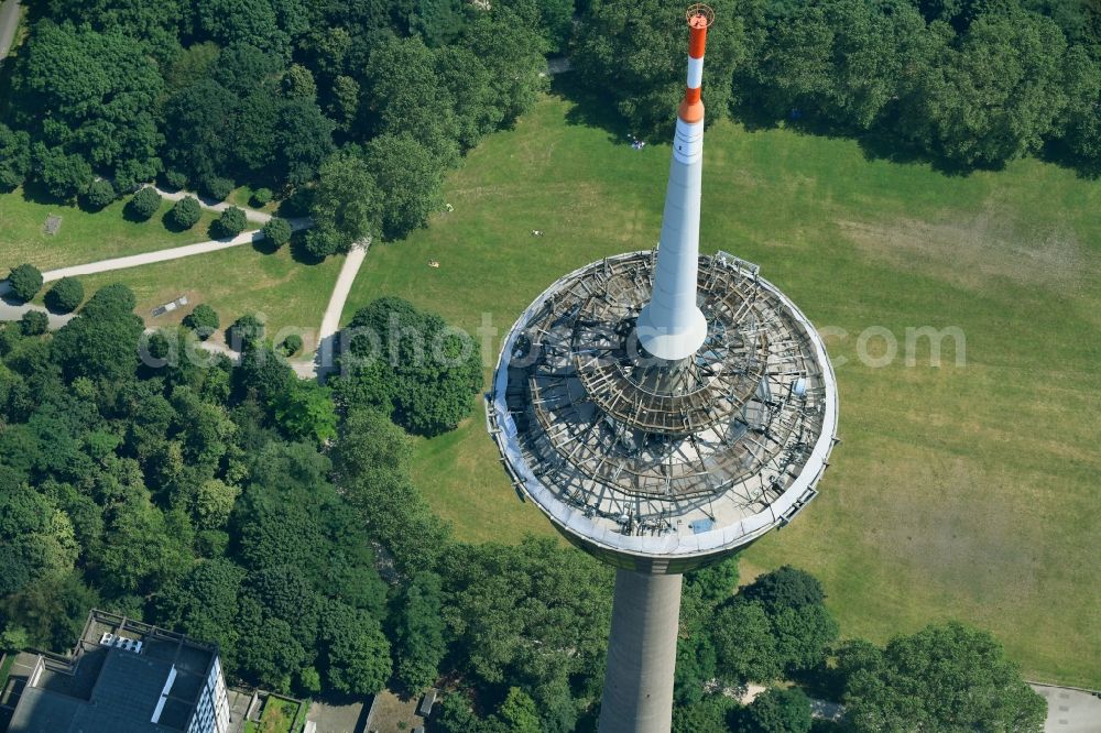 Köln from the bird's eye view: Television Tower Colonius in Cologne in the state North Rhine-Westphalia, Germany