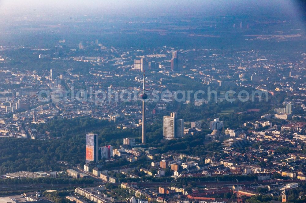 Aerial image Köln - Television Tower Colonius in Cologne in the state North Rhine-Westphalia, Germany