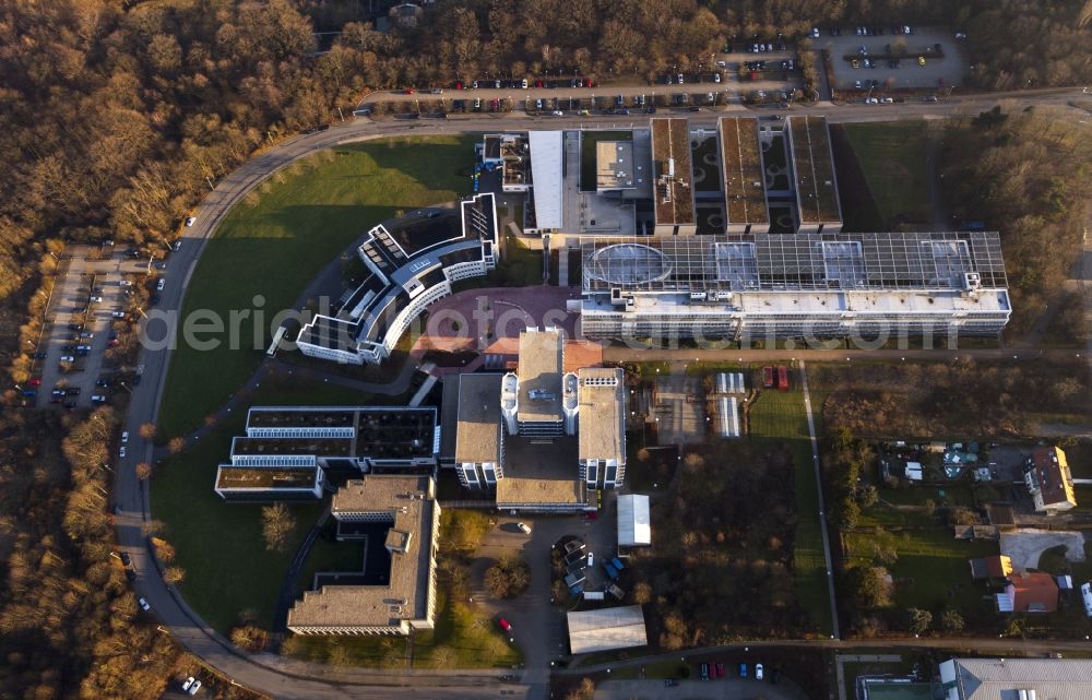 Aerial photograph Hagen - View of the distance university Hagen in the state North Rhine-Westphalia