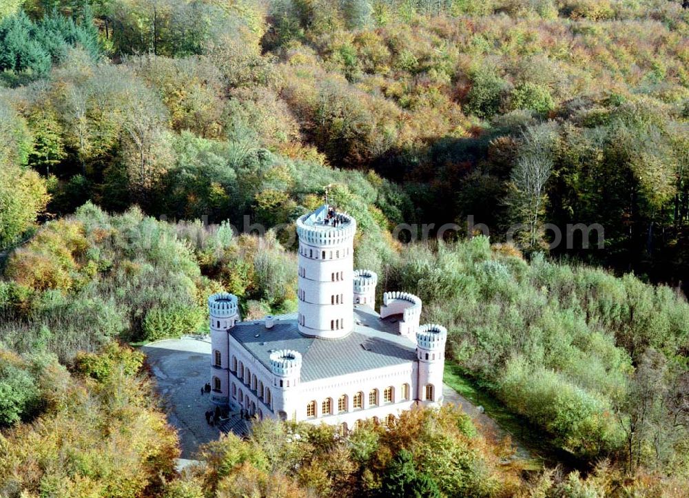 Aerial image Granitz auf Rügen / MV - Fertig rekonstruiertes Jagdschloß Granitz auf Rügen.