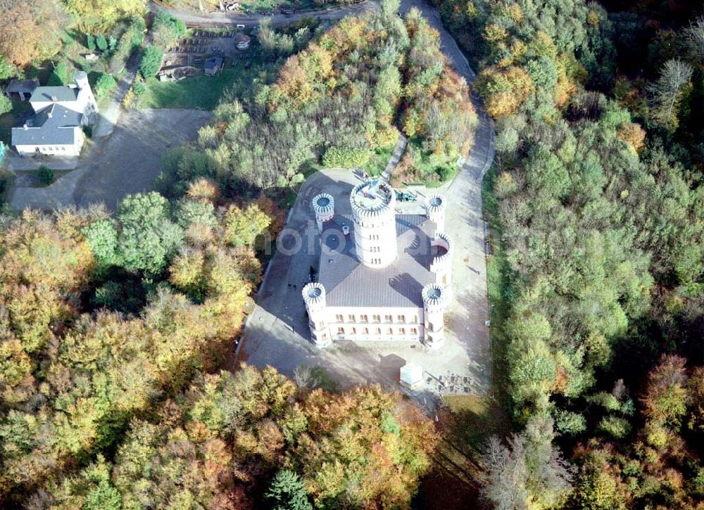 Aerial image Granitz auf Rügen / MV - Fertig rekonstruiertes Jagdschloß Granitz auf Rügen.