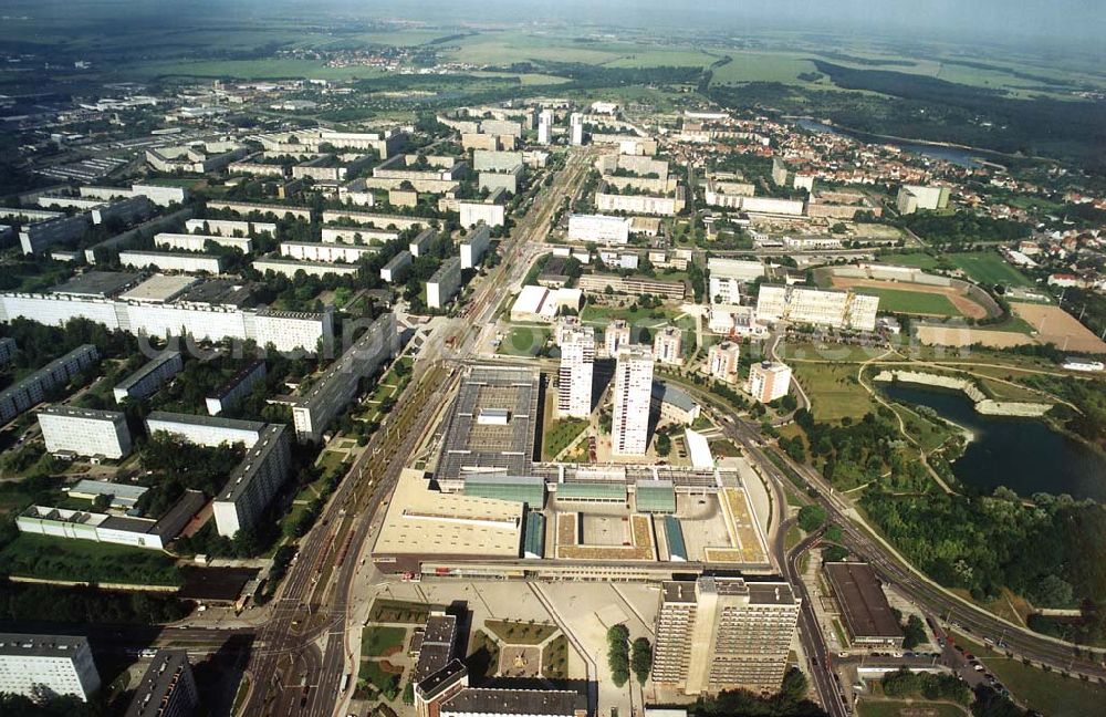 Halle from above - Fertiges Neustadt Zentrum an der Neustädter Passage 3 in 06124 Halle - Neustadt