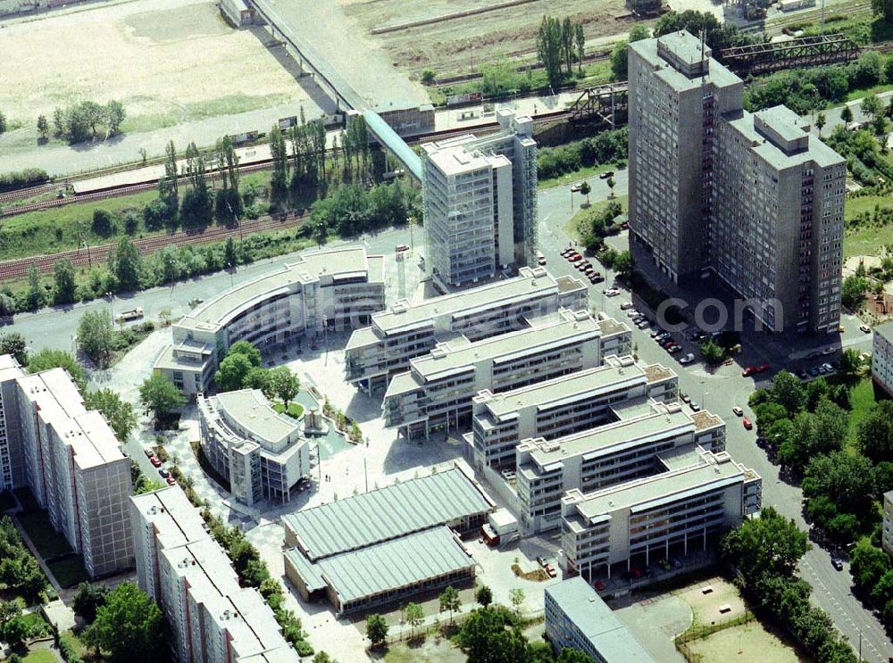 Aerial image Berlin - Lichtenberg - Fertiggestellter Storkower Bogen in der Storkower Straße 207 in Berlin-Lichtenberg.