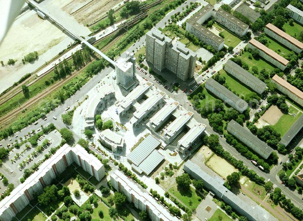 Aerial photograph Berlin - Lichtenberg - Fertiggestellter Storkower Bogen in der Storkower Straße 207 in Berlin-Lichtenberg.