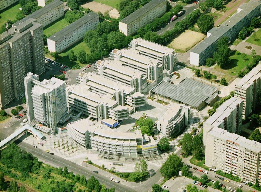 Berlin - Lichtenberg from the bird's eye view: Fertiggestellter Storkower Bogen in der Storkower Straße 207 in Berlin-Lichtenberg.