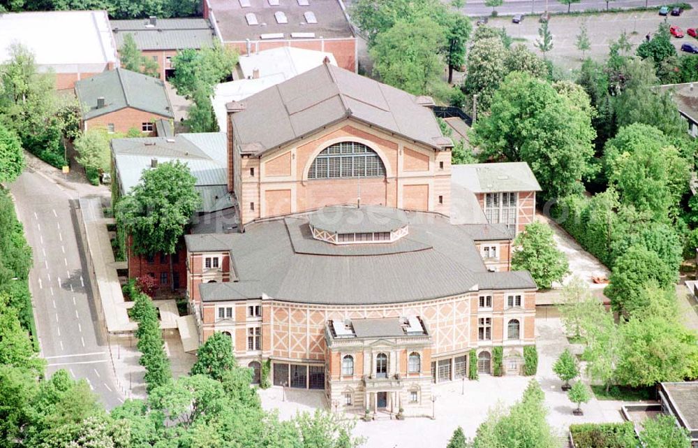 Aerial photograph Bayreuth / Bayern - Festspielhaus am Festspielhügel 2 in 95444 Bayreuth.