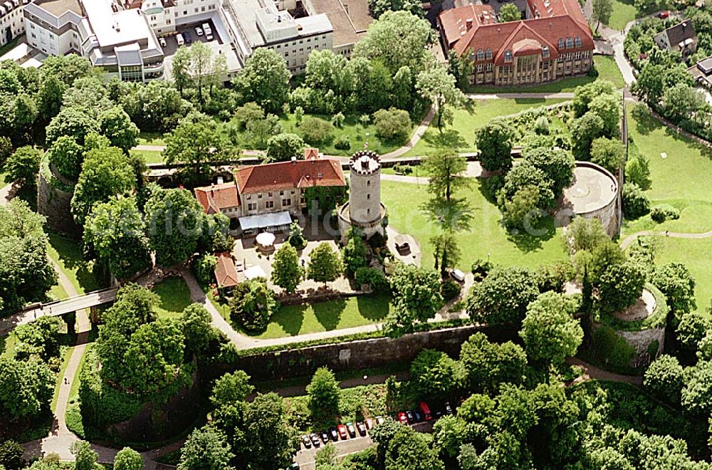 Aerial photograph Bielefeld / NRW - Festung Bielefeld. Datum: 26.05.03