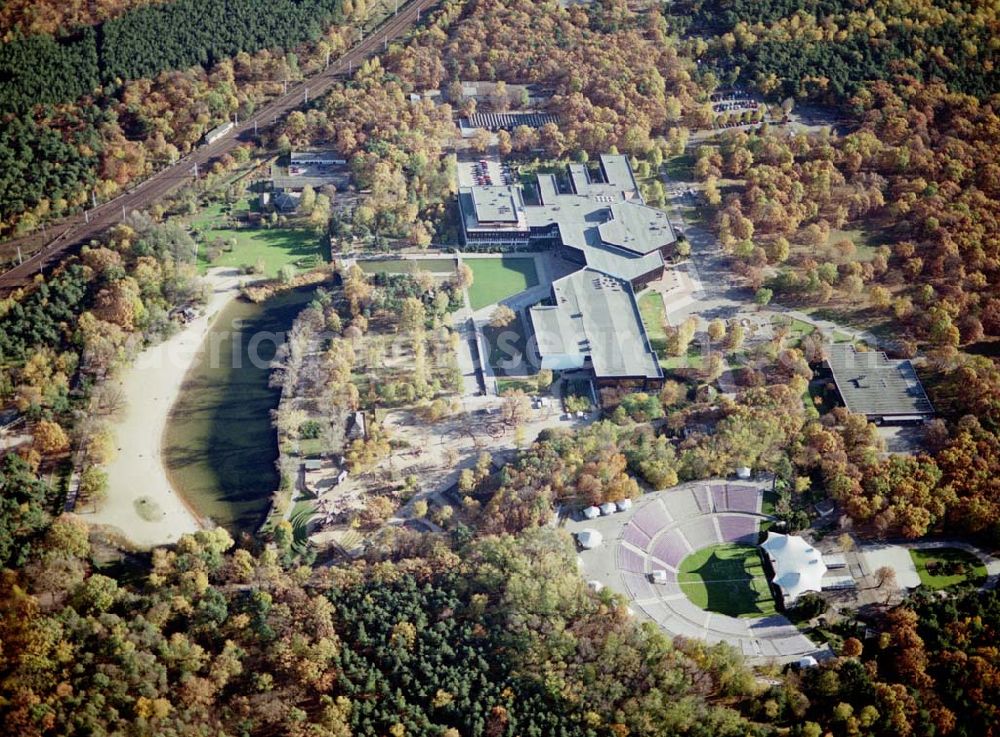 Berlin - Köpenick from the bird's eye view: FEZ - Erlebnisspark in der Wuhlheide in Berlin - Köpenick.