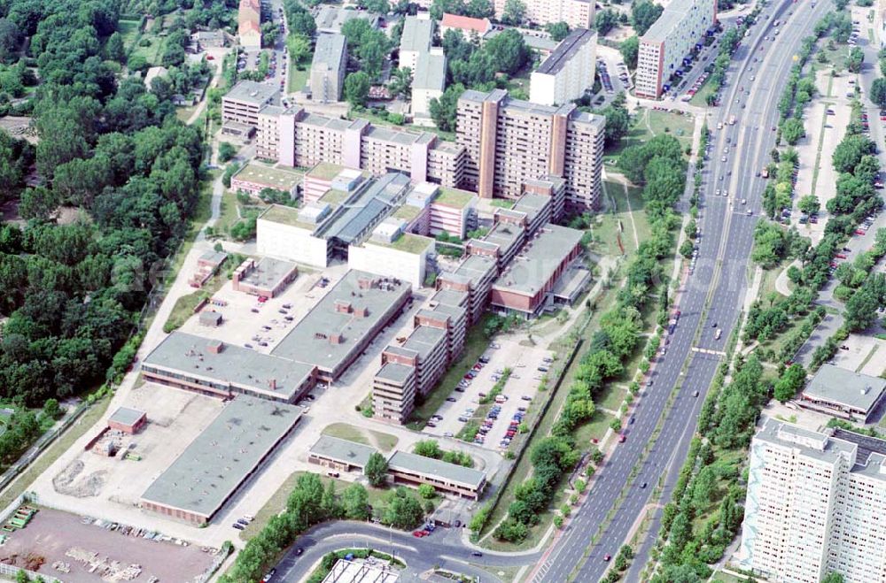 Aerial image Berlin / Lichtenberg - FH-Öffentliche Verwaltung Lichtenberg