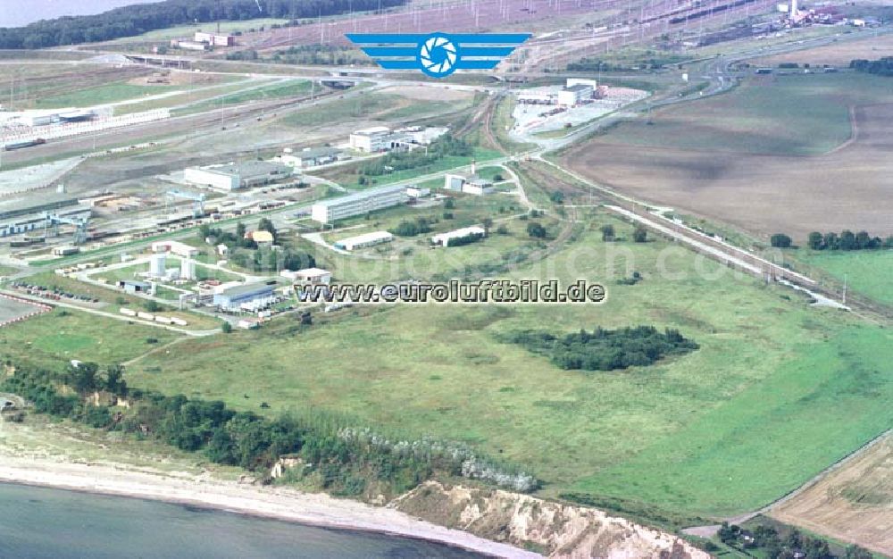 Aerial photograph Mukran - Mecklenburg-Vorpommern - Fährhafen Mukran auf Rügen.