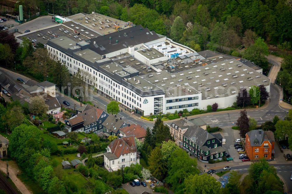 Aerial image Ennepetal - Company grounds and facilities of Altenloh, Brinck & Co. GmbH & Co.KG in Ennepetal in the state of North Rhine-Westphalia